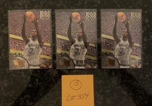 1995-96 Fleer Metal #167 KEVIN GARNETT ROOKIE (BRONZE & SILVER)......3 Total - Picture 1 of 2