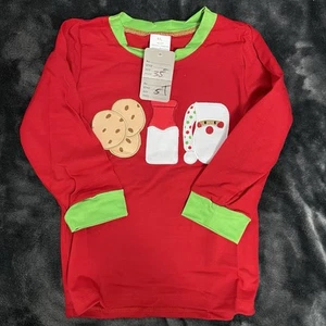 Children’s Christmas Pajamas Set Size XL Age:5-6T Red Green - Picture 1 of 3