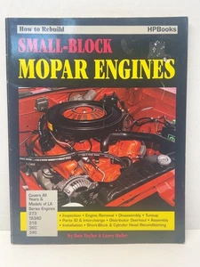 How to Rebuild Small-Block Mopar Engines Book - HPBooks - Picture 1 of 2