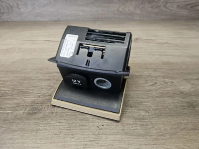 07-13 Mercedes W221 S550 OEM Rear Power Outlet Compartment A2216802550 gray oem - Image 1 of 4