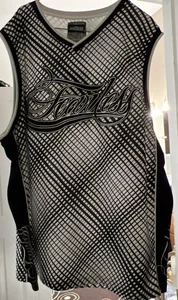 Fearless Men's Black And White Patterned Tank Top size XXXL New With Tags - Picture 1 of 9