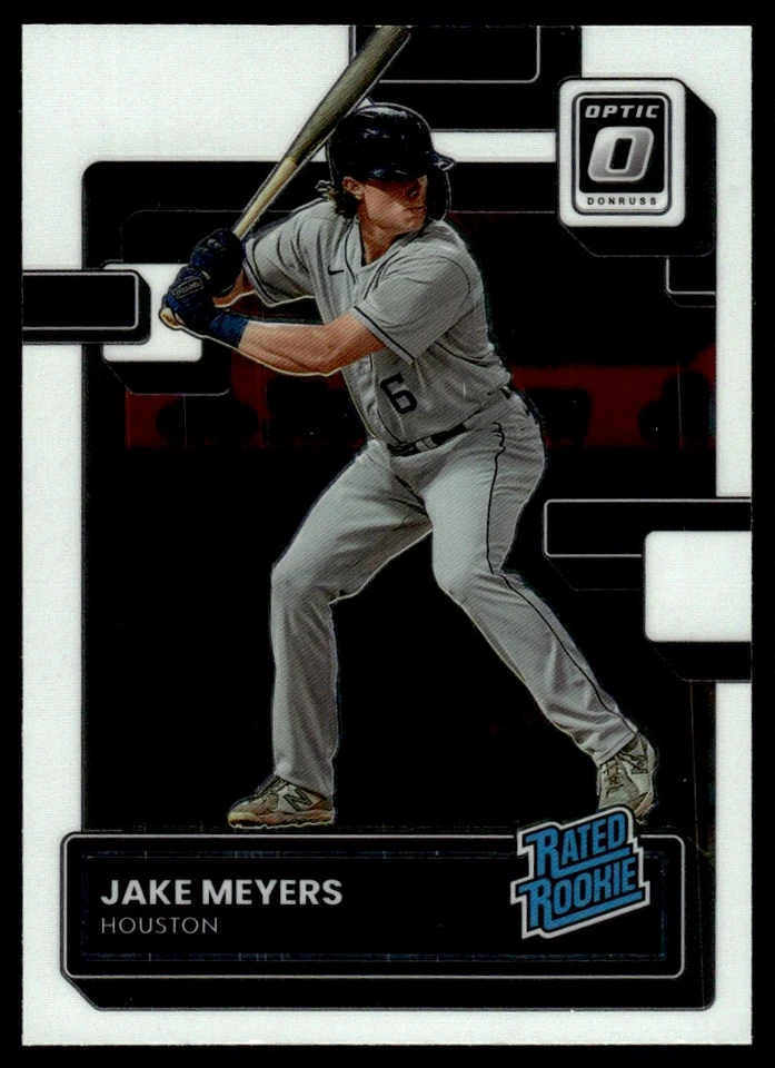 2022 Donruss Optic RATED ROOKIE Jake Meyers Rookie Houston Astros #47 - Image 1 of 2