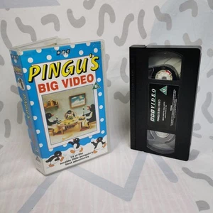 Pingu's Big Video VHS Tape 14 Animated Adventures BBC Video 1994 Rare FREE POST - Imagen 1 de 7