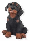 Dekofigur Hund Hundefigur Rottweiler Welpe Kollektion Castagna aus Resin H 23 cm