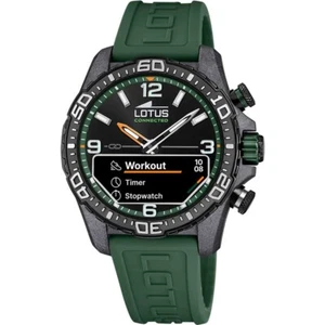 Reloj Lotus Connected D hombre 20000/2 correa silicona verde oscuro - Foto 1 di 3