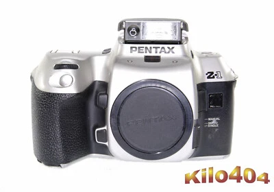 Pentax Z-1 ✯ Analoge SLR ✯ Date ✯ K Bajonett ✯ Silber ✯ Auto Fokus ✯ 35mm Film - Bild 1 von 4