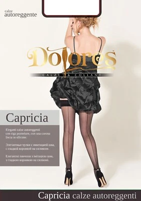 Dolores 'Capricia' Base Silicona Costura Tras Medias con Elástico Suave 20Den Foto 1 de 4