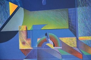 Dachbodenfund, Schubladenfund bei Galerieauflösung, signiert, Künstler unbekannt - Bild 1 von 12