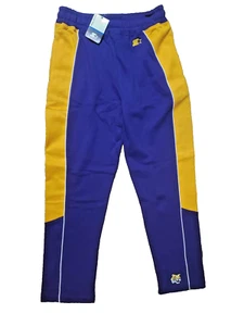 Lousiana Tigers Men's Sweat Pants Football Purple Gold Fleece Small NEW W TAGS - Picture 1 of 4