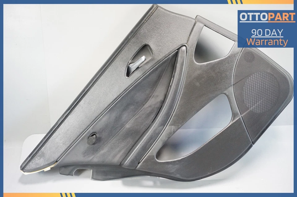 Cubierta de panel de moldura de puerta interior trasera izquierda negra Mercedes W219 CLS500 2006-2011 Foto 1 de 4