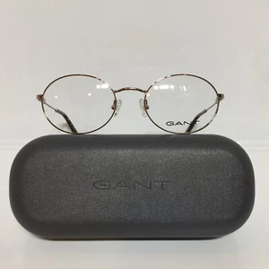 Nuevas gafas unisex ovaladas de metal dorado rosa brillante Gant 3187 028 51 mm - Imagen 1 de 8
