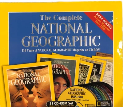 National Geographic Magazine 110 Years 31 CD-ROM Set  - Image 1 of 4