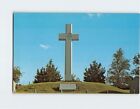 Postcard 4 Miles West on Hi-way 56 Padilla Cross Lyons Kansas USA