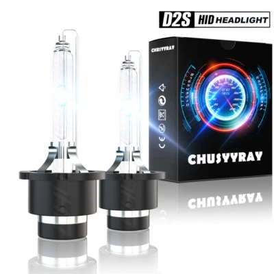 For Lexus ES330 2004-2006 - 6000K Front Xenon HID Headlight Bulbs Low Beam Qty2 - Image 1 of 4