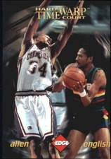 1996 Collector's Edge Time Warp #2 Ray Allen/Alex English /12000 