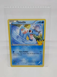 Totodile 18/25 Non Holo 25th Anniversary 2021Â Mcdonalds Pokemon Promo Karte - Bild 1 von 2