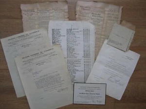 Grupo de Papel Relativo a Pierre Mali, Cónsul Belga, Nueva York, c. 1920-40! - Imagen 1 de 5