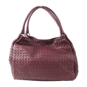 BOTTEGA VENETA BV Shoulder Bag Lambskin Leather Purple - Picture 1 of 13