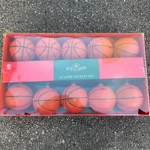 Basketballbälle Neuheit Lichterkette 10er Lichterstrang Kurt S. Adler getestet - Bild 1 von 6