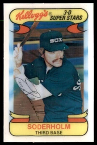 1978 Kellogg's 3-D Super Stars #32 Eric Soderholm - Picture 1 of 2