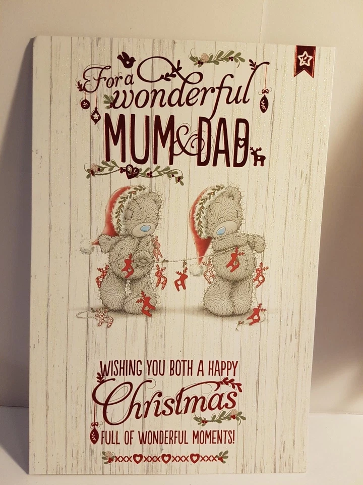 CARTE BLANCHE Me To You Christmas Cards for Mum and Dad, Grandparents and Godparents