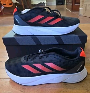 NIB adidas Duramo SL Black Solar Red Men's Size 11 IF9483 - Picture 1 of 8