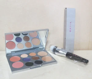 MALLY EVEN MORE PERFECT PALETTE TOTAL FACE KIT 0.9 OZ w BRUSH - Picture 1 of 2