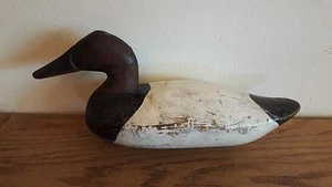 Antique Canvasback Duck Working Decoy - Picture 1 of 9