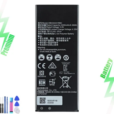 Batería Para HUAWEI HB4342A1RBC Y6 Y511 Y5 2 5 Play5 5 Play CUN-U29 4A HW-SCL-L32 Foto 1 de 4