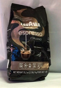 Espresso Whole Bean Coffee Blend Medium Roast 2.2 Pound Bag Packaging May Var... - Bild 1 von 1