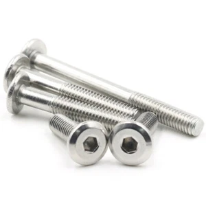 A2 Stainless Furniture Joint Connector Bolts Fix Bed Cot Unit Table Desk M2-M12 - Picture 1 of 9
