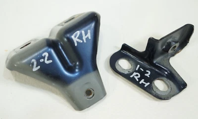 1998-2002 Pontiac Firebird передний правый пассажирский кронштейн для крепления крыла комплект из 2 - Изображение 1 из 4