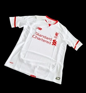 New Balance Liverpool FC Away 2015/16 Shirt Size MB 28 - 29" Chest - Picture 1 of 12