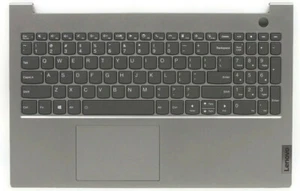 New Genuine Lenovo ThinkBook 15 G2 ITL Palmrest Touchpad Keyboard 5CB1B35020 USA - Picture 1 of 2