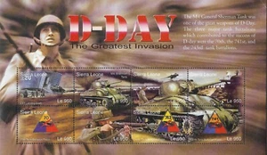 SIERRA LEONE - 2004 MNH "WWII D-DAY The Greatest Invasion" Souvenir Sheet (B) ! - Picture 1 of 1