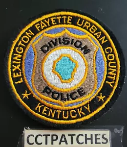 LEXINGTON FAYETTE URBAN COUNTY, KENTUCKY DIVISION POLICE FELT SHOULDER PATCH KY - Picture 1 of 2