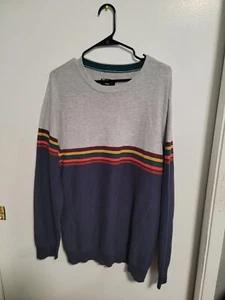 Suéter Kavu Para Hombre Grande Gris Manga Larga Esquí Exterior - Imagen 1 de 5