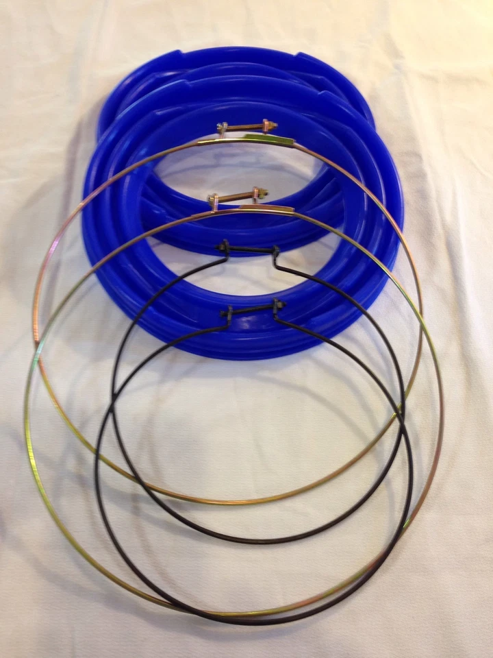 Rockwell 2.5 Ton Boot and Clamp Kit M35 M109 Military Truck Blue Boots - Image 1 of 1