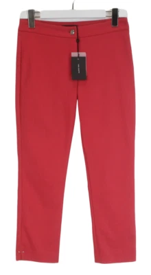 COP COPINE Pantalon Femme (UE) 36 Stretch Rose Décontracté Zip - Photo 1/4