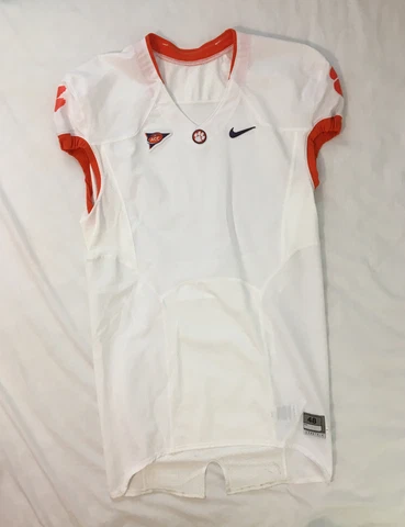 Authentic CLEMSON TIGERS Nike NCAA Team Issued Football Game Jersey Size 48 +4 Cover