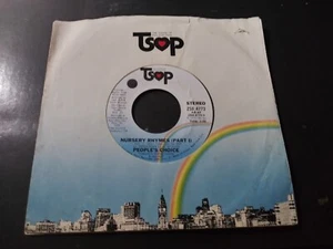 People's Choice – Nursery Rhymes NM Original 45RPM TSOP ZS84773 Record 1975 FUNK - Foto 1 di 3