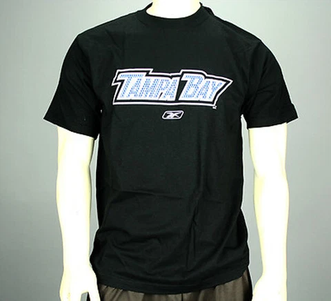 Reebok NHL Men's Tampa Bay Lightning Team Basic Tee Shirt Cover