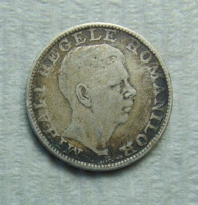 1942 ROMANIA 200 LEI .835 SILVER COIN ~ MIHAI I - Image 1 of 2