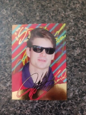 Jeff Gordon 1995 Classic Finish Line SuperTrucks Super Signature #SS1 Insert - Image 1 of 2