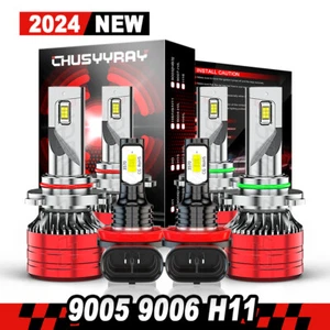 For Jeep Compass 2012 2013 - 2017 6x LED Headlight High/Low Beam Fog Light Bulbs - Picture 1 of 19