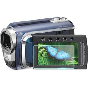 Crystal Clear Screen Protector for JVC EVERIO GZ-HD300 Digital Camcorder - Picture 1 of 12
