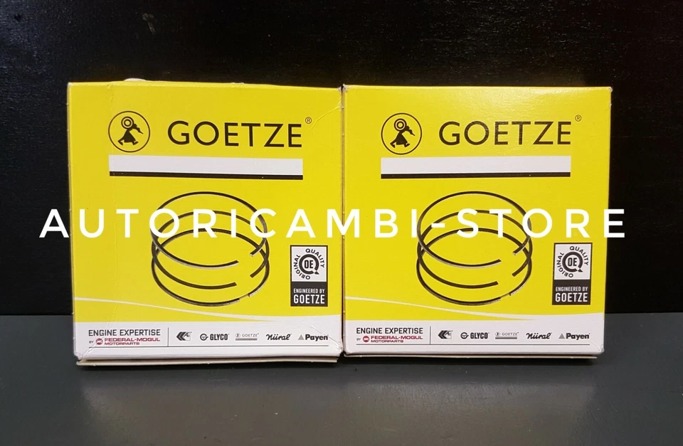 SP5118 SEGMENTI RINGS FASCE D.80,95 STD FORD ESCORT 940-1100-1300 FINO AL 70 - Immagine 1 di 1