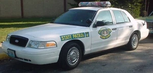 1/24 Missouri Highway Patrol Retro Ford Crown Victoria with LEDs - Picture 1 of 9