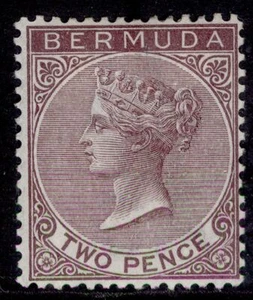 BERMUDA QV SG26a, 2d marrón morado, M COMO NUEVO. - Imagen 1 de 1