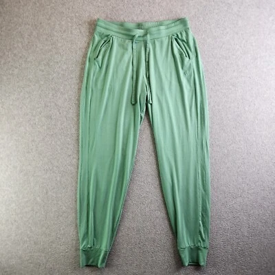 Calça Tommy John Feminina SP Verde Jogger Lounge Jersey Malha Pijama Viagem Dormir - Imagem 1 de 4